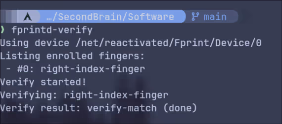 fprint package
